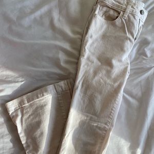 White Flare Jeans